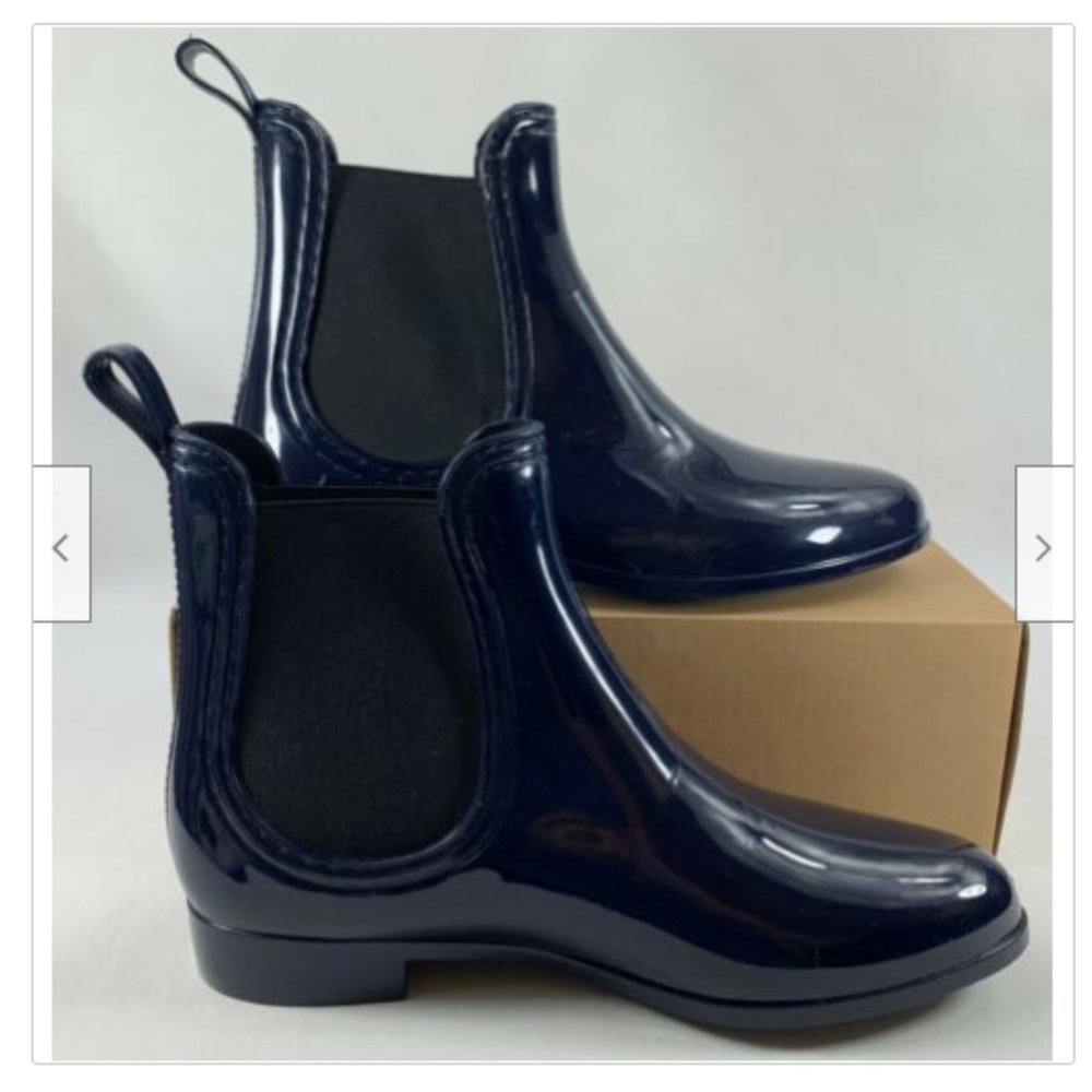 REPORT Women's Slicker Chelsea Rain Booties